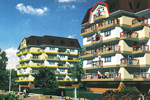 Residential complex Hranice Hranice, CZ. 2003